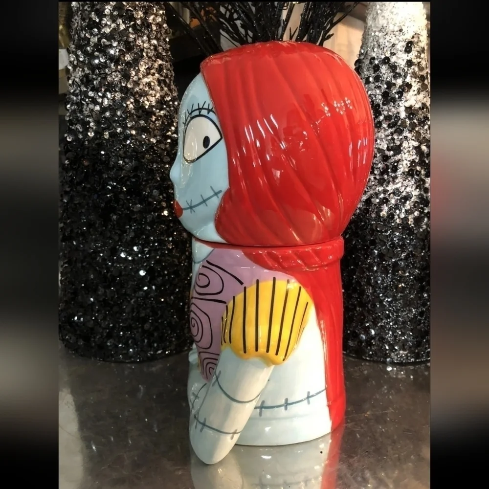 DISNEY Nightmare Before Christmas Sally Skellington Cookie Jar Canister